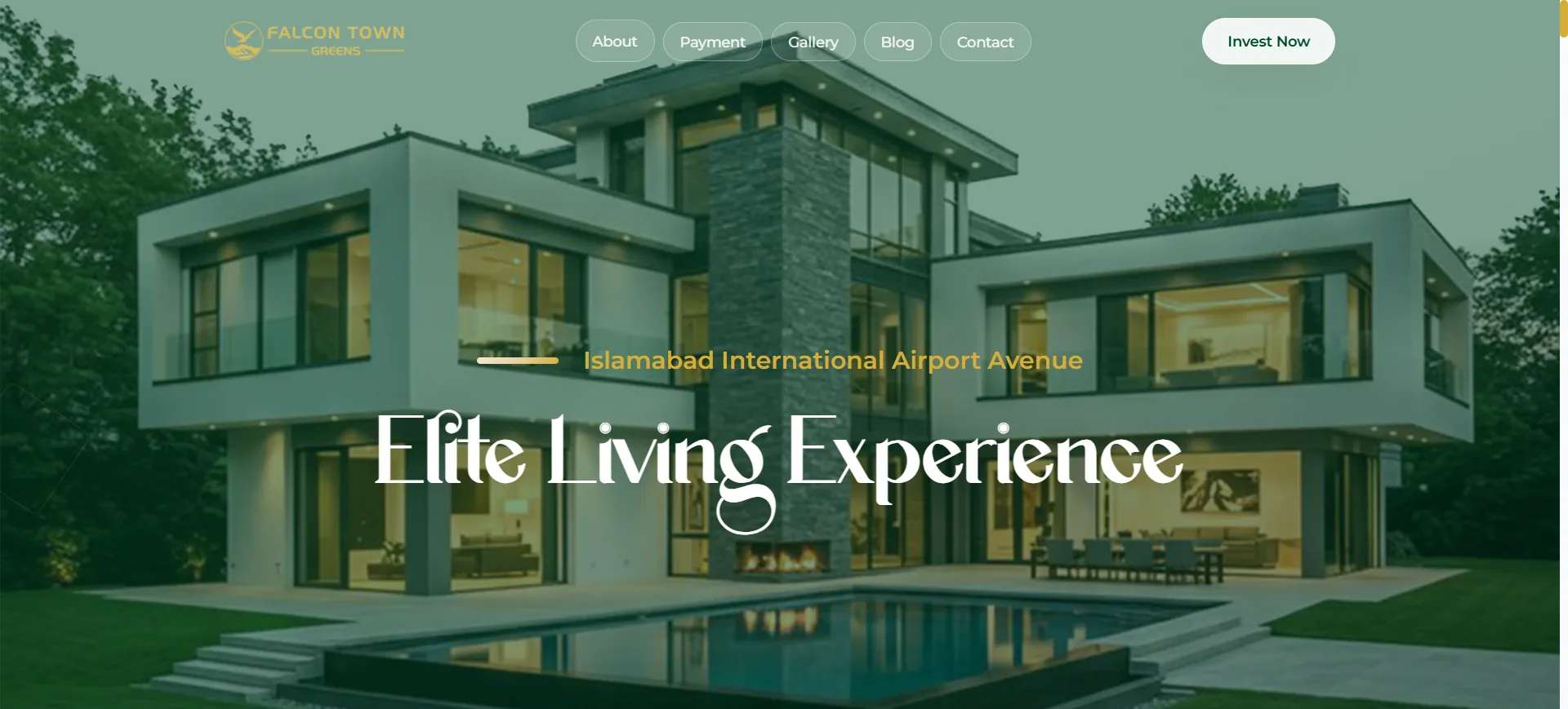 Falcon Town Greens — Luxury Farmhouse Community Website